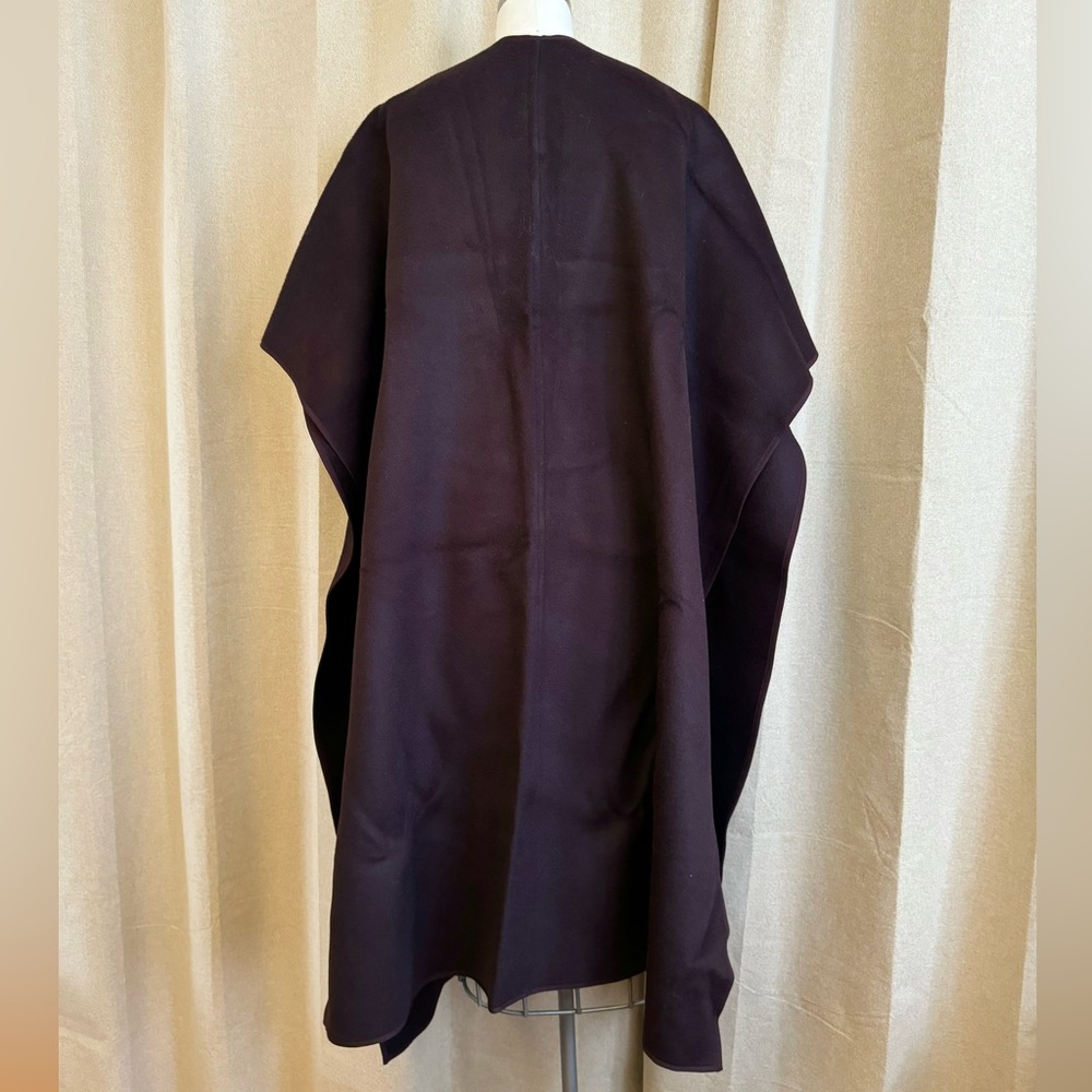The Frankie Shop Wool Shawl Wrap Coat - Picture 2 of 5